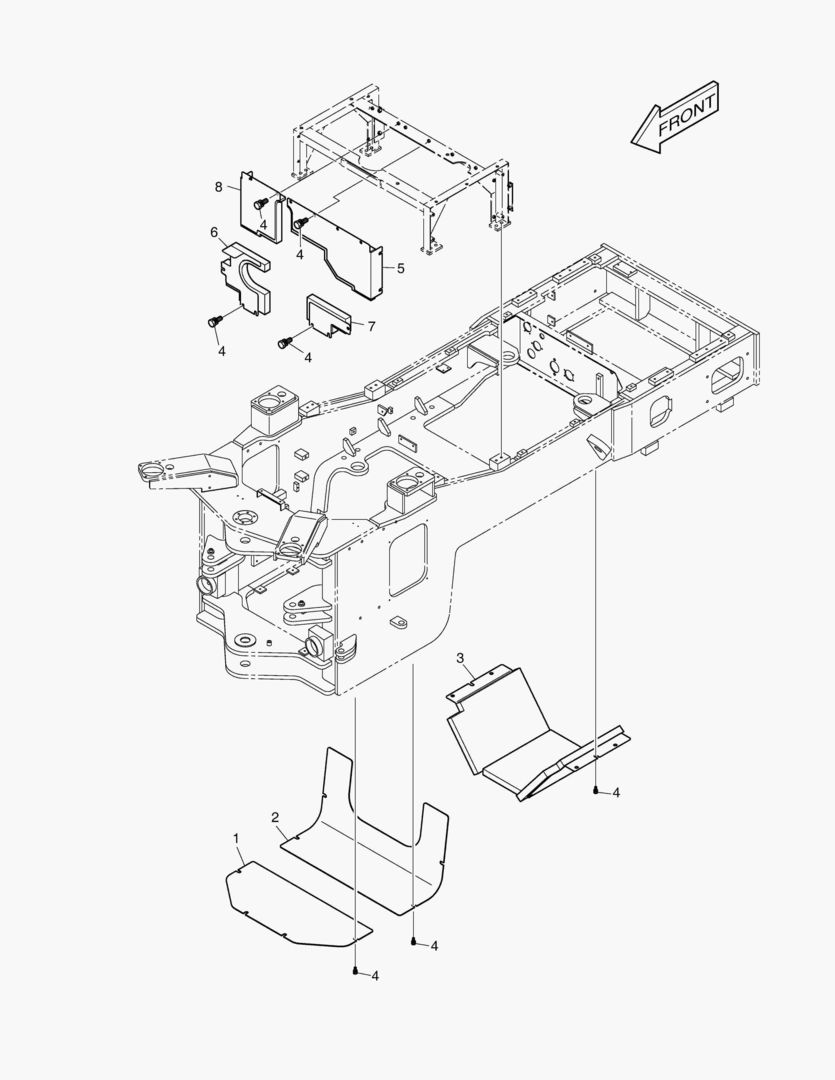 ОБТЕКАЕМАЯ ПОДКУЗОВНАЯ ПАНЕЛЬ