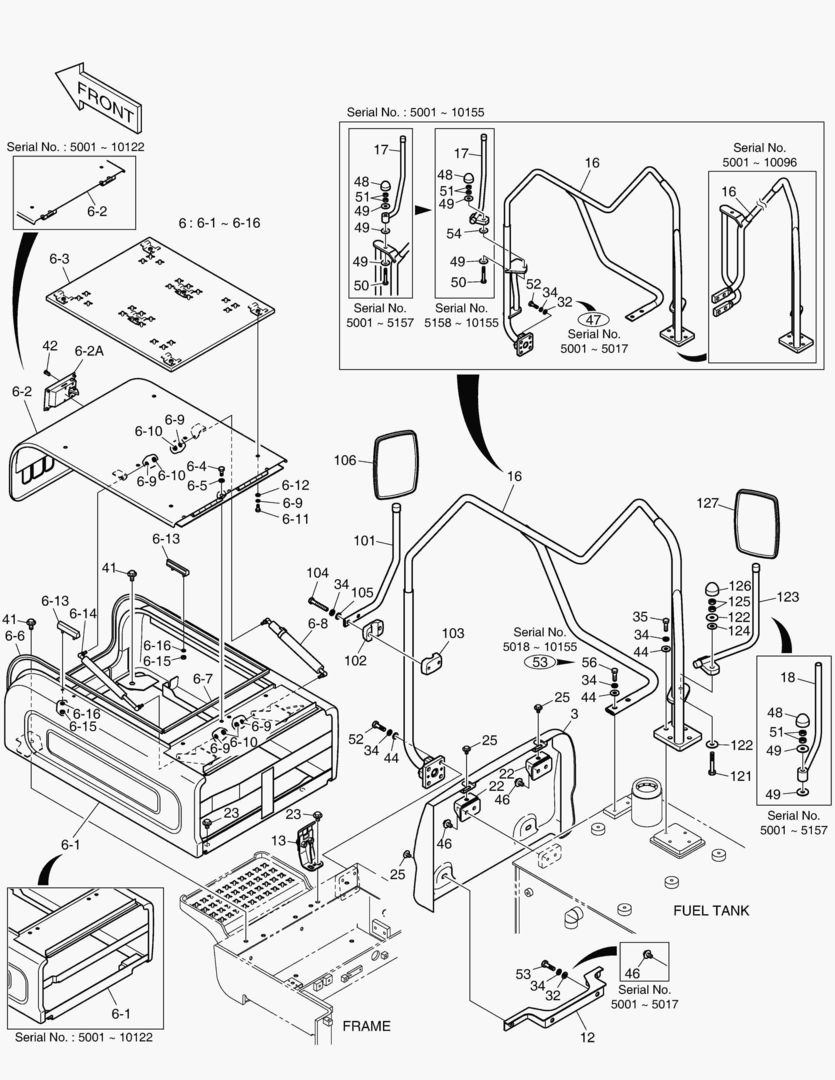 1660 BATTERY COVER [5001~10162]