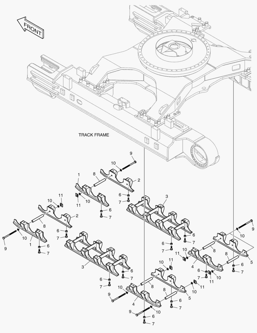 ПРЕДОХРАНИТЕЛЬ ГУСЕНИЦЫ - ПОЛНОСТЬЮ