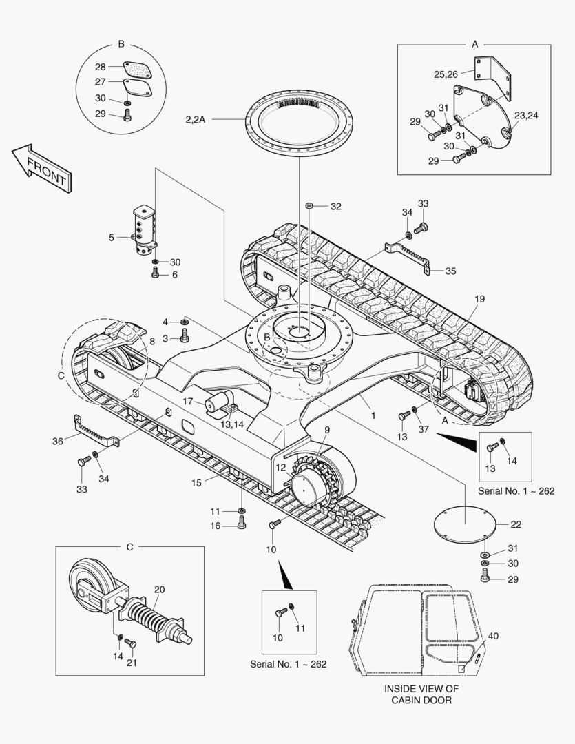ГУСЕНИЦЫ В СБОРЕ-RUB-ГУСЕНИЧНЫЙ ХОД