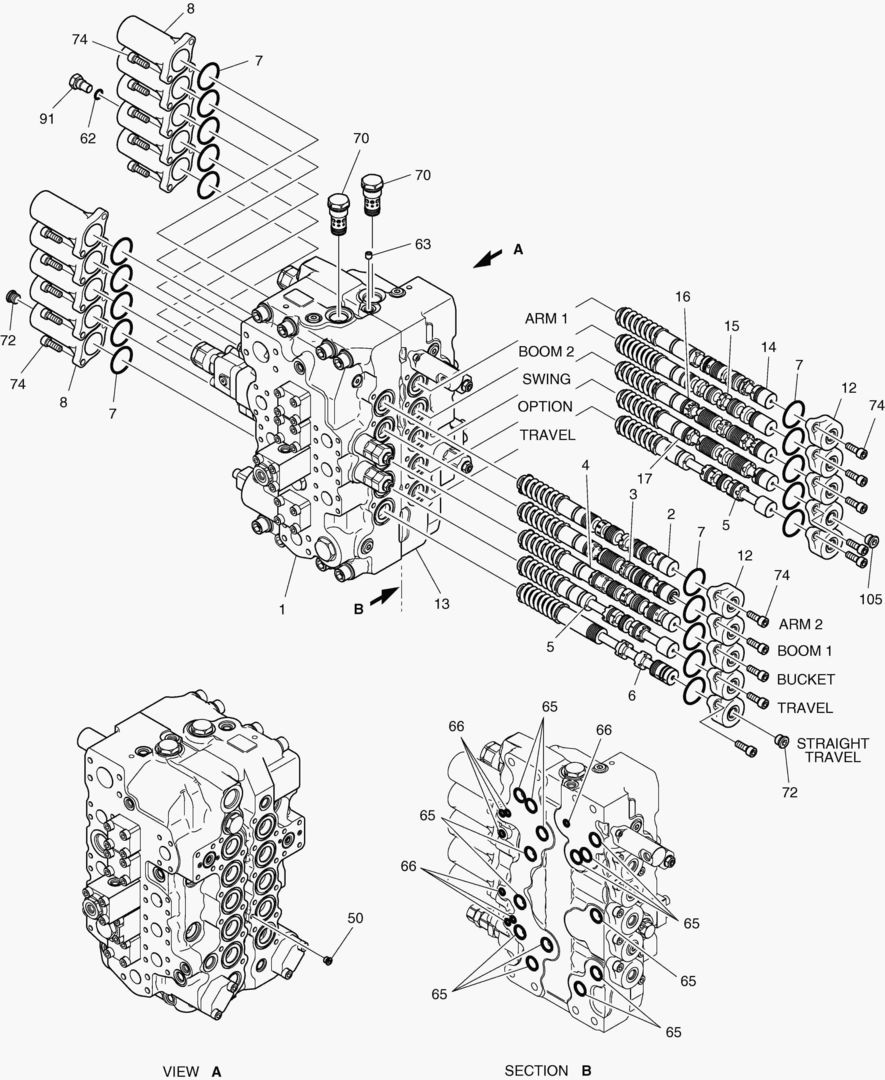 4420 CONTROL VALVE(2) - 350 bar