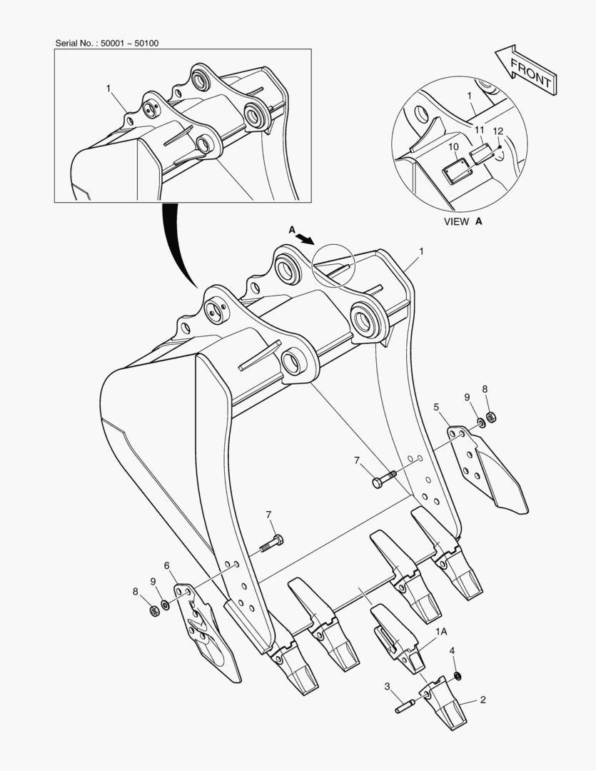6270 BUCKET ASS`Y - 0.92mВі