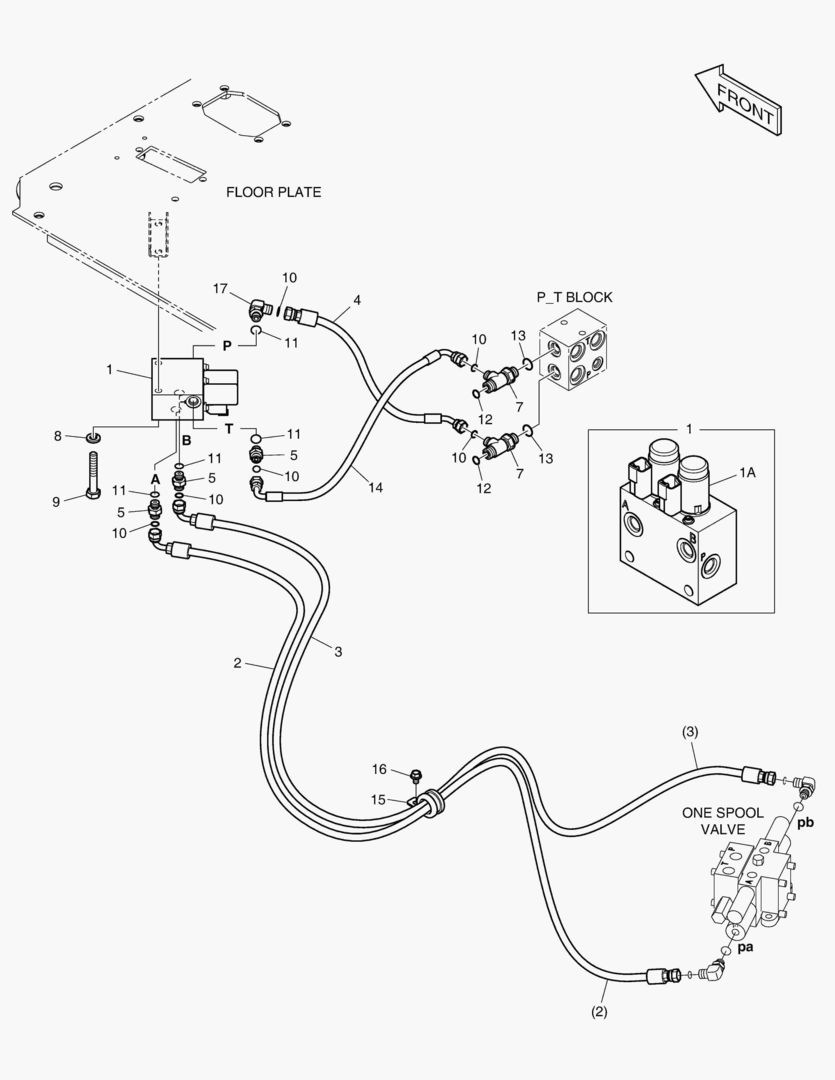 ТРУБОПРОВОД СЕРВОУПРАВЛЕНИЯ - ВРАЩАЮЩИЙСЯ