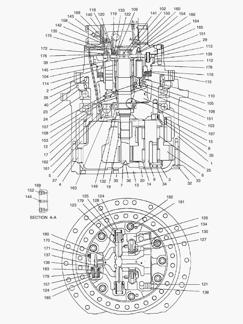 Спецтехника 4154 TRAVEL DEVICE [1~110] - главное фото