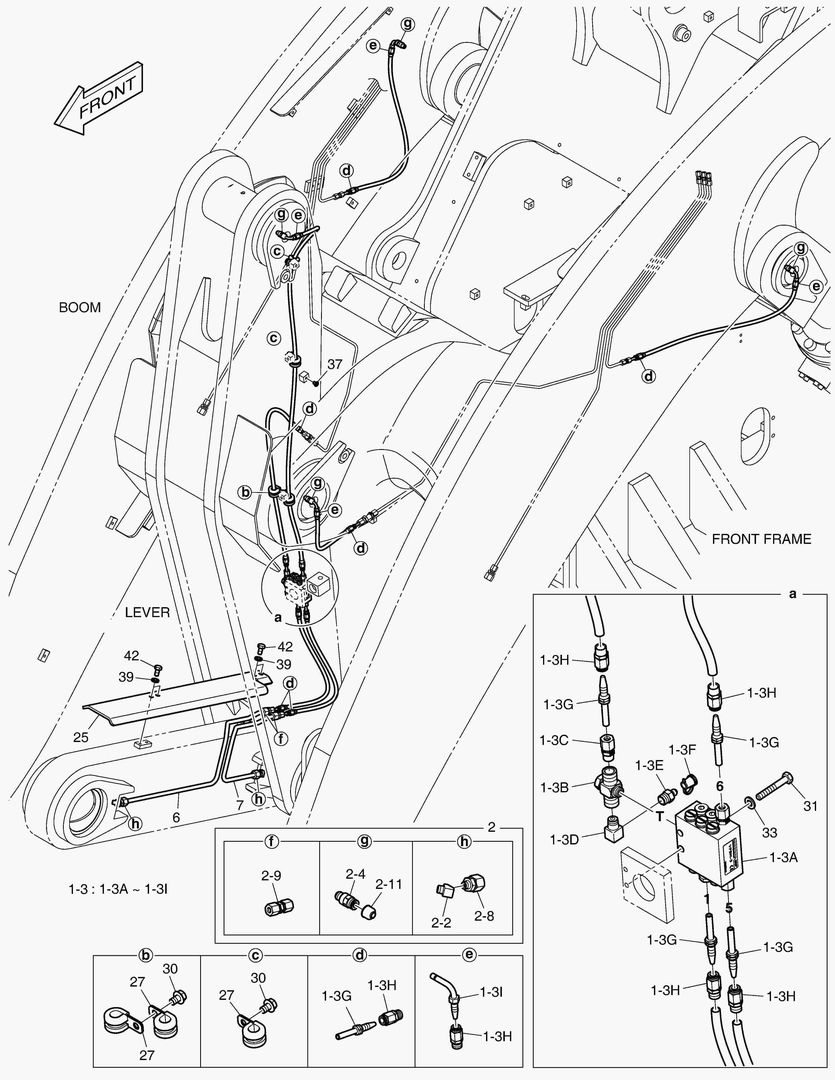 5810 LUBRICATION - FEEDER(TILT LEVER)