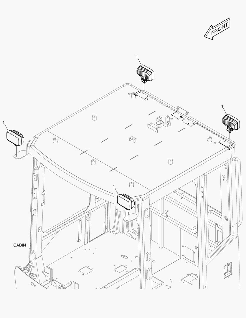 6290 WORKING LAMP - LED