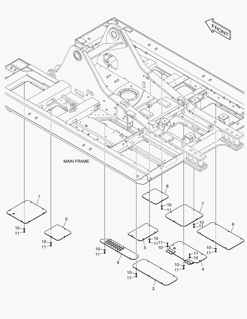 ОБТЕКАЕМАЯ ПОДКУЗОВНАЯ ПАНЕЛЬ