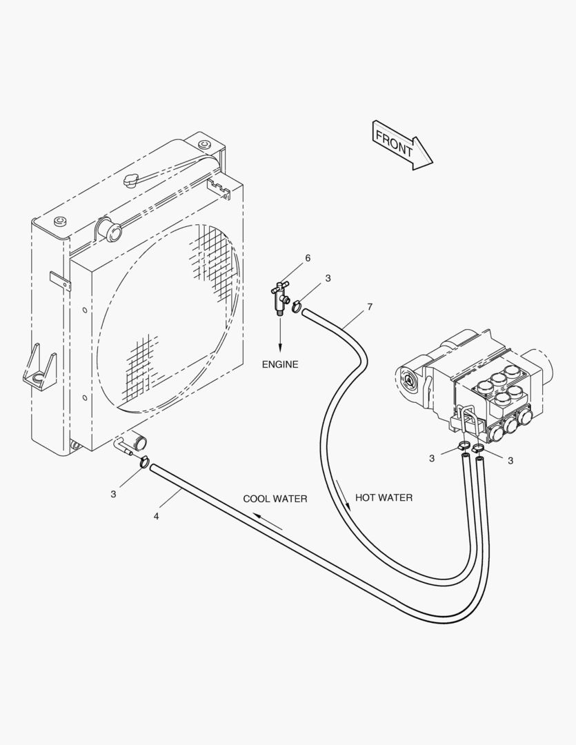 1261 HEATER PIPING-DE12T [254~]