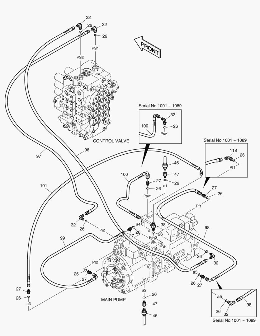 ТРУБОПРОВОД СЕРВОУПРАВЛЕНИЯ(9)