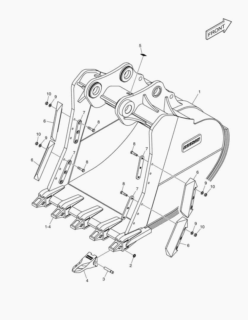 7221 BUCKET ASS`Y - 4.05mВі - S CLASS [5119~]