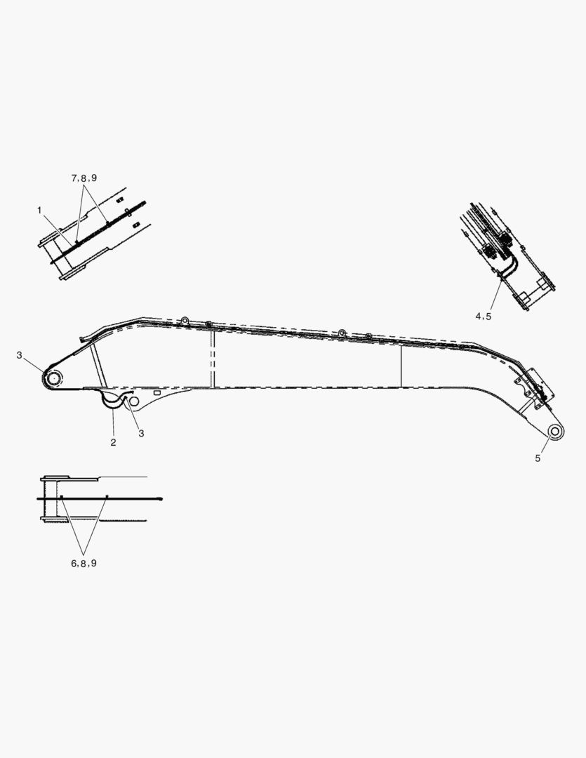 ТРУБОПРОВОД СМАЗОЧНОЙ СИСТЕМЫ - РУКОЯТЬ