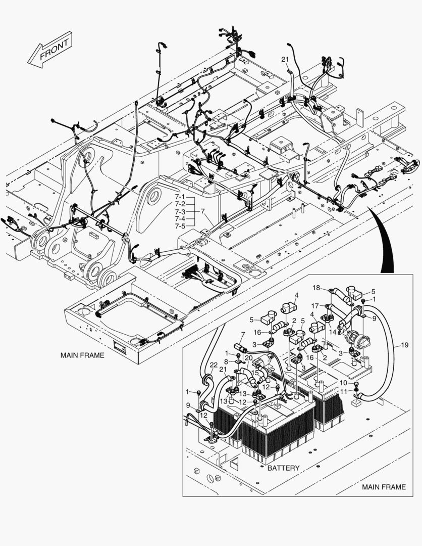Спецтехника 6960 ELECTRIC WIRING(1500CCA) [10001~10048] - главное фото