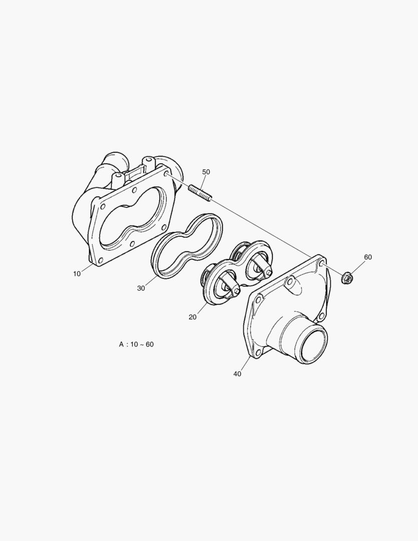 G040-14 THERMOSTAT HOUSING