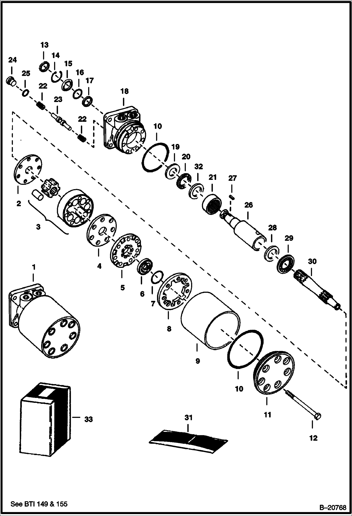 ГИДРОСТАТИЧЕСКИЙ ДВИГАТЕЛЬ (ROSS MAE 24027)