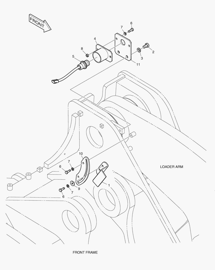 УДАРНАЯ РУКОЯТЬ ПОДЪЕМА В СБОРЕ