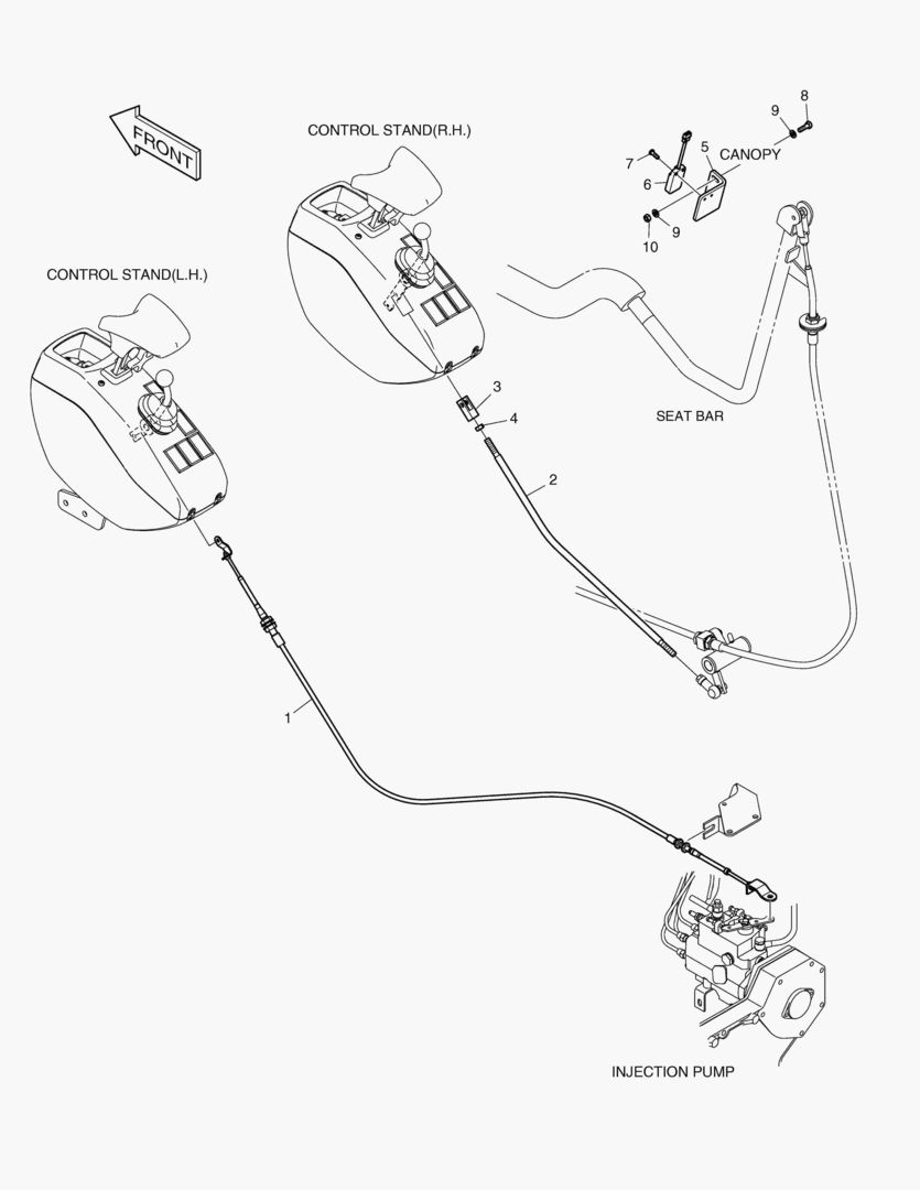 Спецтехника 6430 THROTTLE & PARKING-JOYSTICK - главное фото