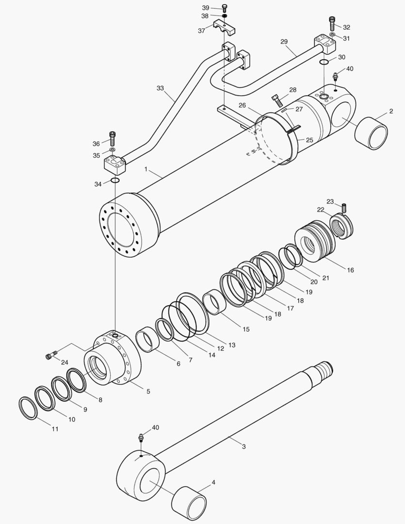 4260 HOIST CYLINDER-L.H [1046~]