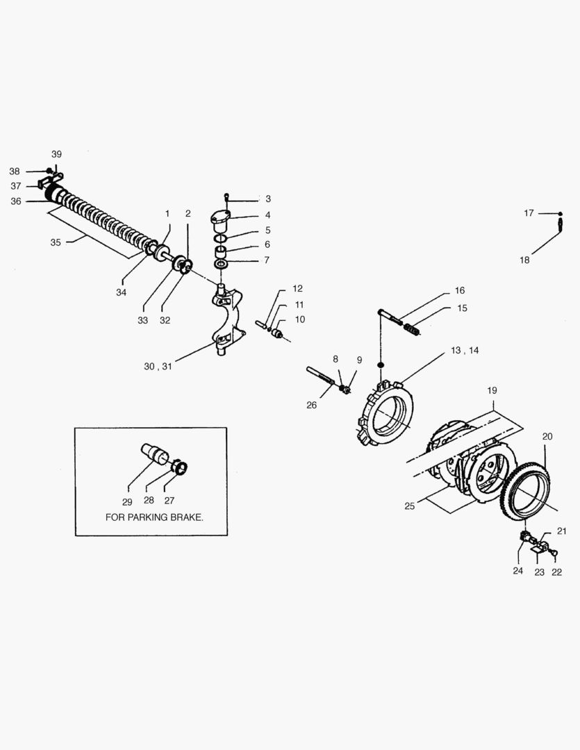 ТОРМОЗ ПЕРЕДНЕГО МОСТА