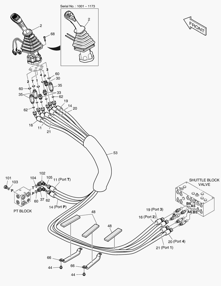 ТРУБОПРОВОД СЕРВОУПРАВЛЕНИЯ(7)