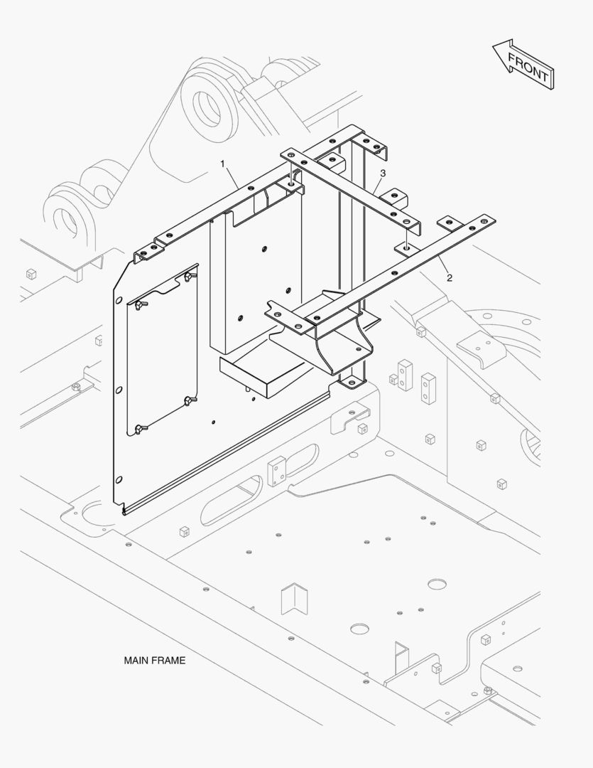 7881 SUPPORT - WITH DIESEL HEATER [7706~]