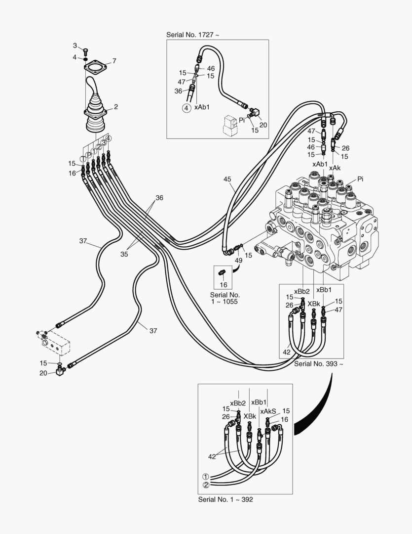 ТРУБОПРОВОД СЕРВОУПРАВЛЕНИЯ(9)-DX22
