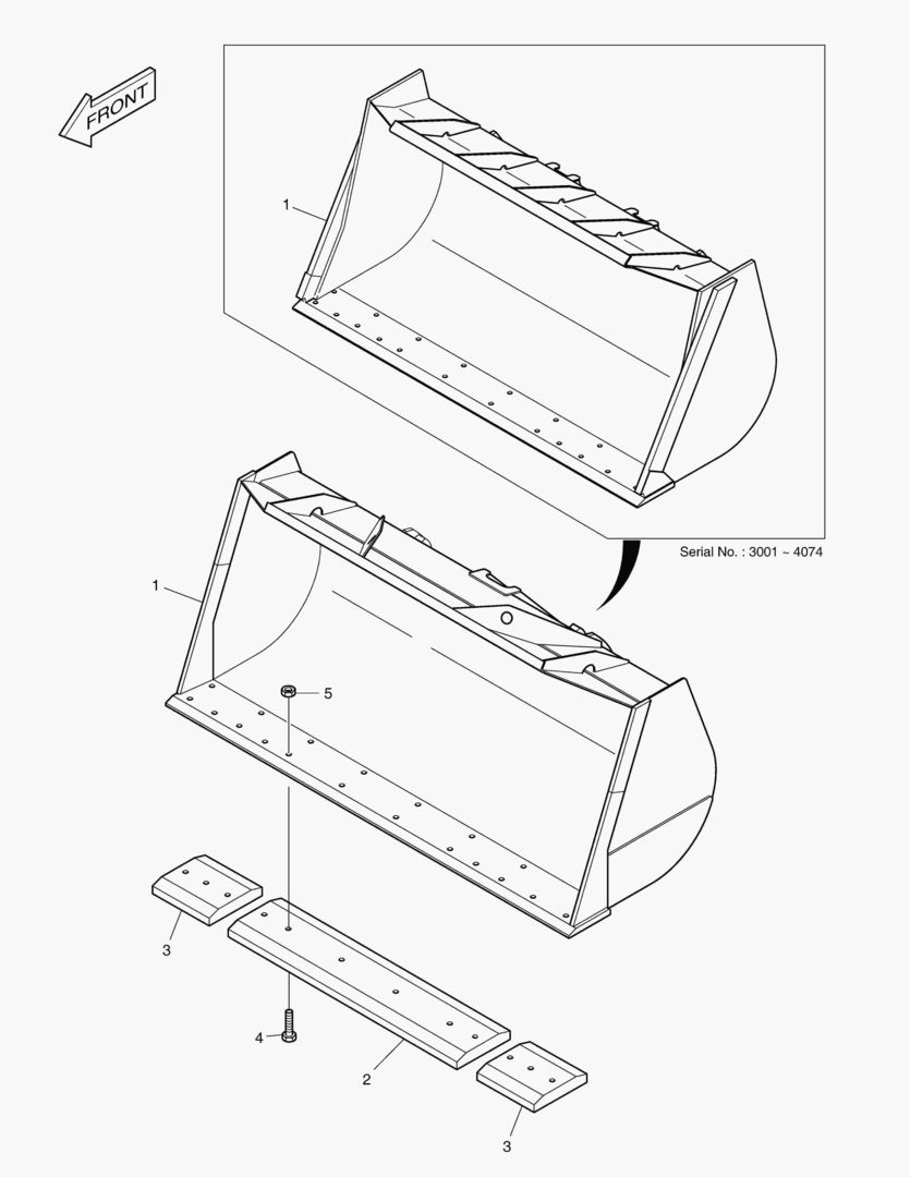 5180 BUCKET - 3.3гЋҐ - CUTTING EDGE