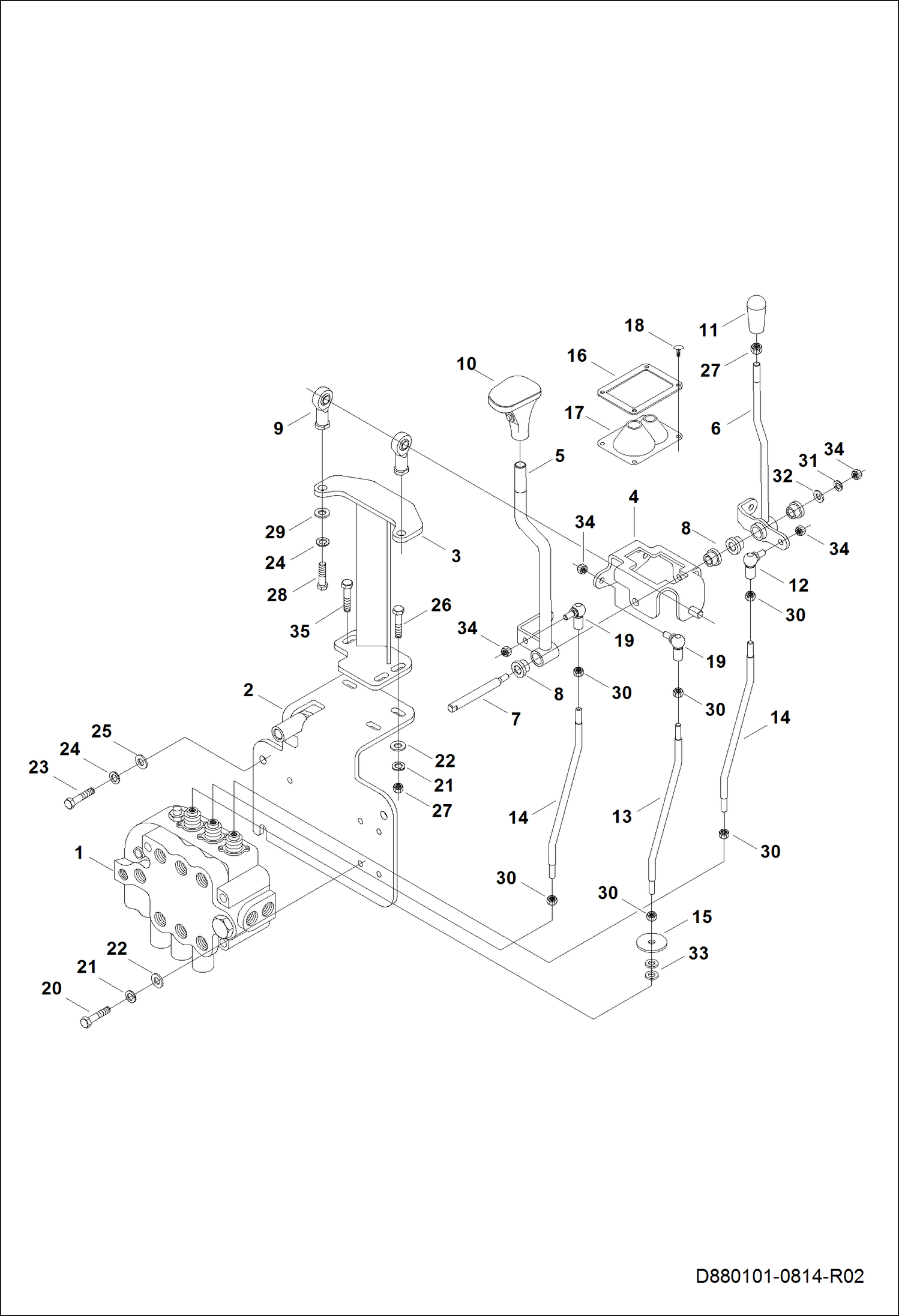 УСТРОЙСТВО УПРАВЛЕНИЯ ПОГРУЗЧИКА (ГРЕЙФЕРНЫЙ КОВШ)