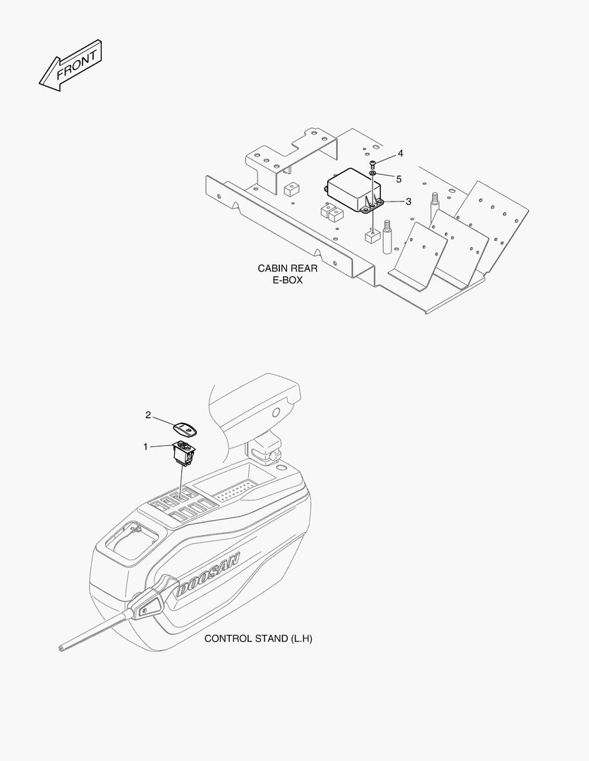 6960 AIR COMPRESSOR MOUNTING - ELECTRIC