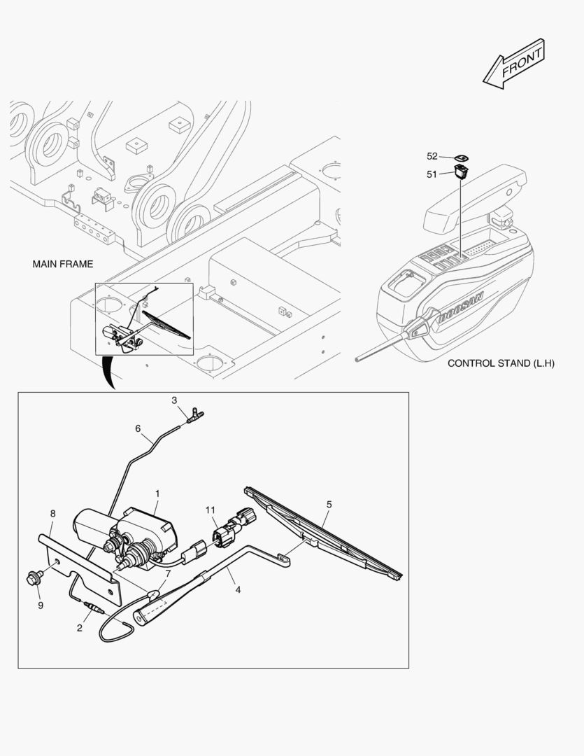 СТЕКЛООЧИСТИТЕЛЬ НИЖНЕГО СТЕКЛА