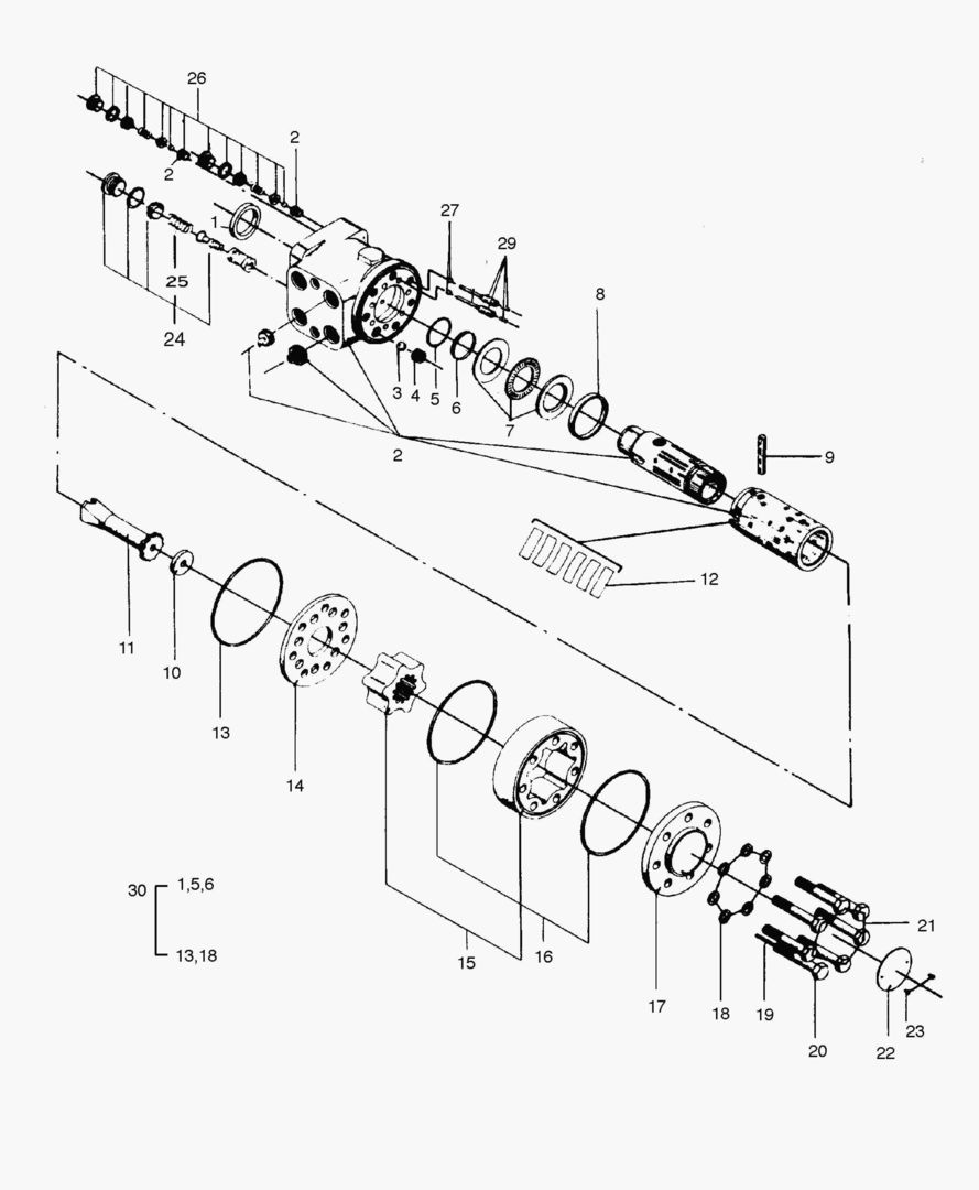 Спецтехника 4330 STEERING VALVE [1305~2332] - главное фото