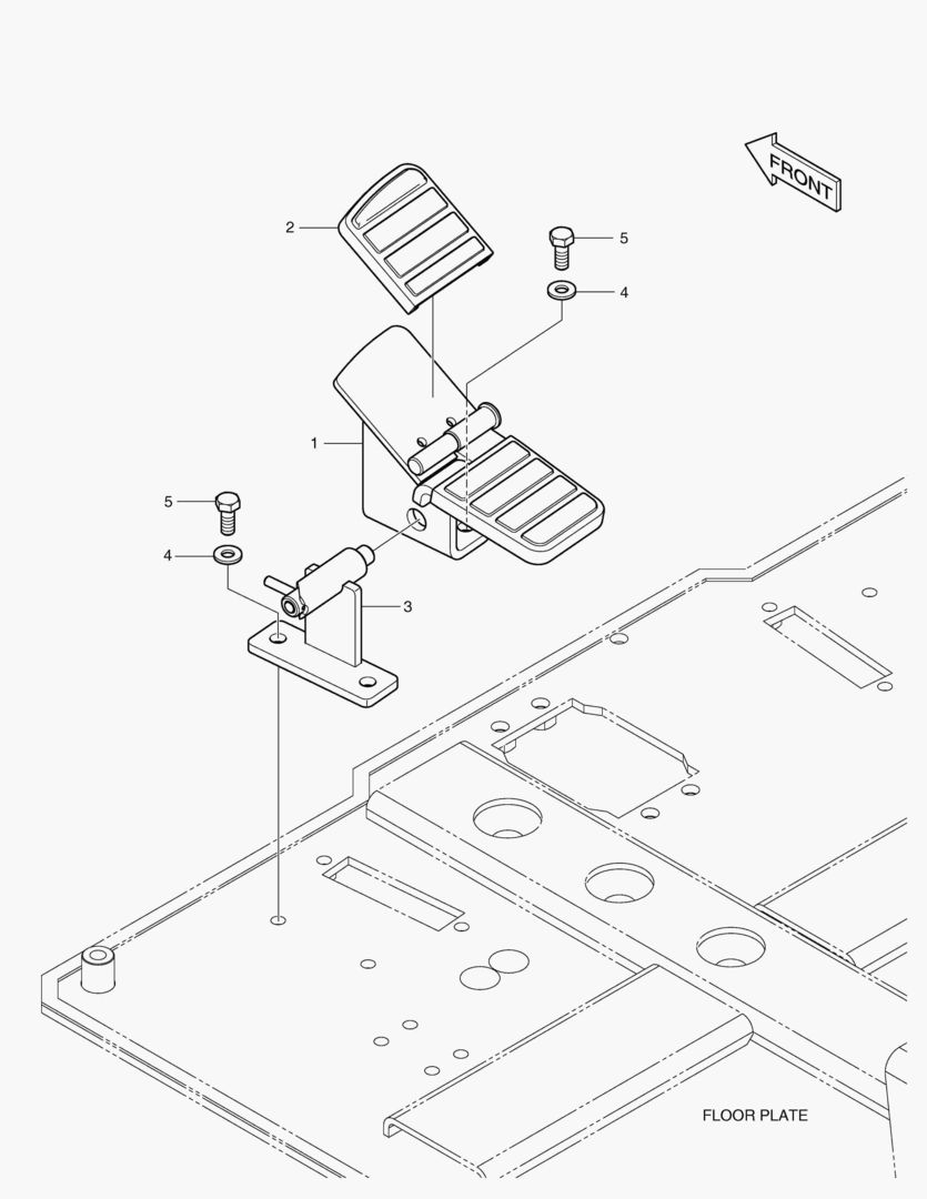 ПЕДАЛЬ - ВРАЩАЮЩИЙСЯ