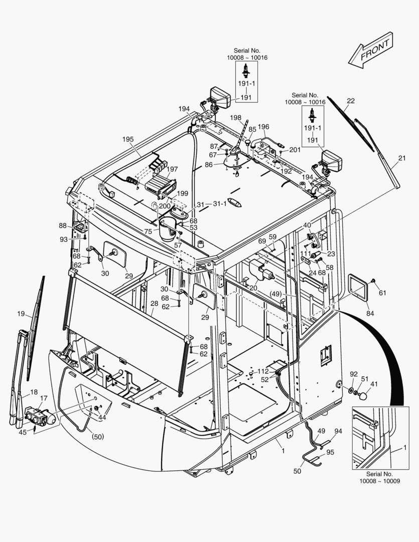 1391 CABIN(1) - BODY [10008~]