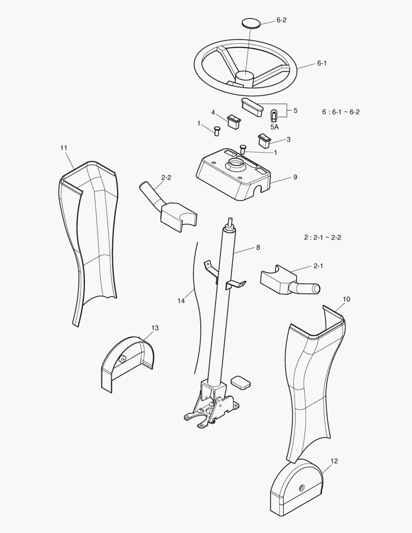 РУЛЕВАЯ КОЛОНКА В СБОРЕ