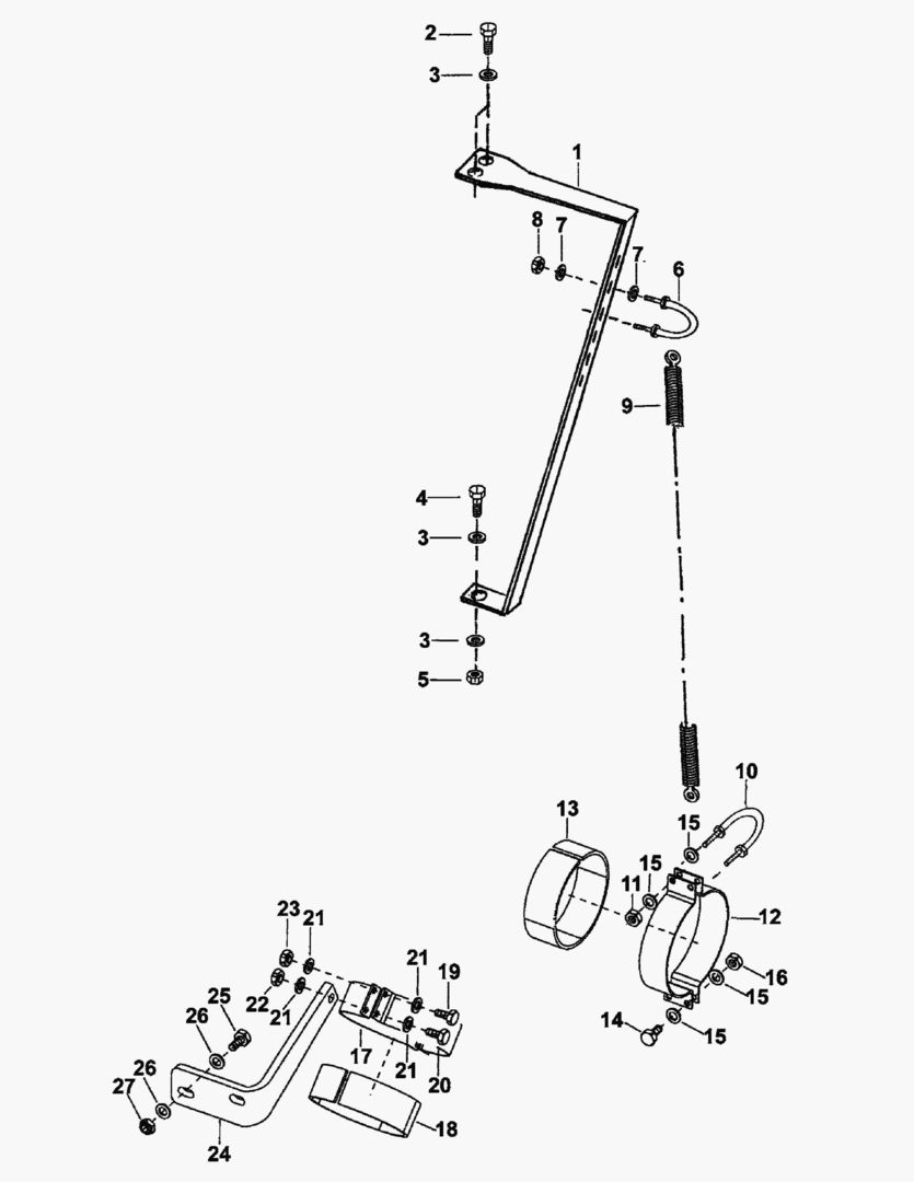 G075-9 HOSE HOLDER [410252~]