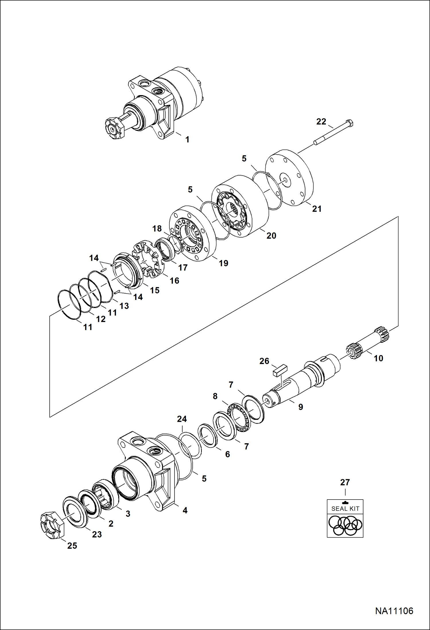 УСТРОЙСТВО ДЛЯ ОЧИСТКИ ПЕСКА (ГИДРАВЛИЧЕСКИЙ ДВИГАТЕЛЬ)