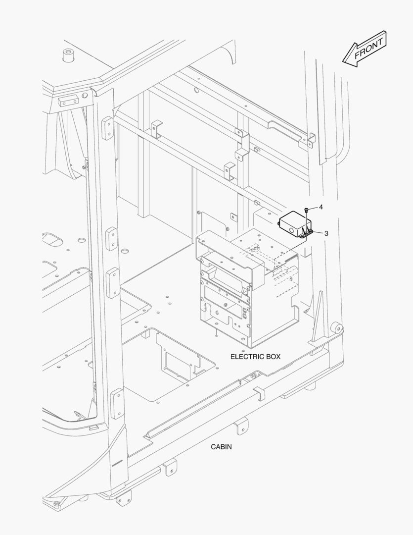 Схема АВАРИЙНОЕ РУЛЕВОЕ УПРАВЛЕНИЕ - ЭЛЕКТРИКА