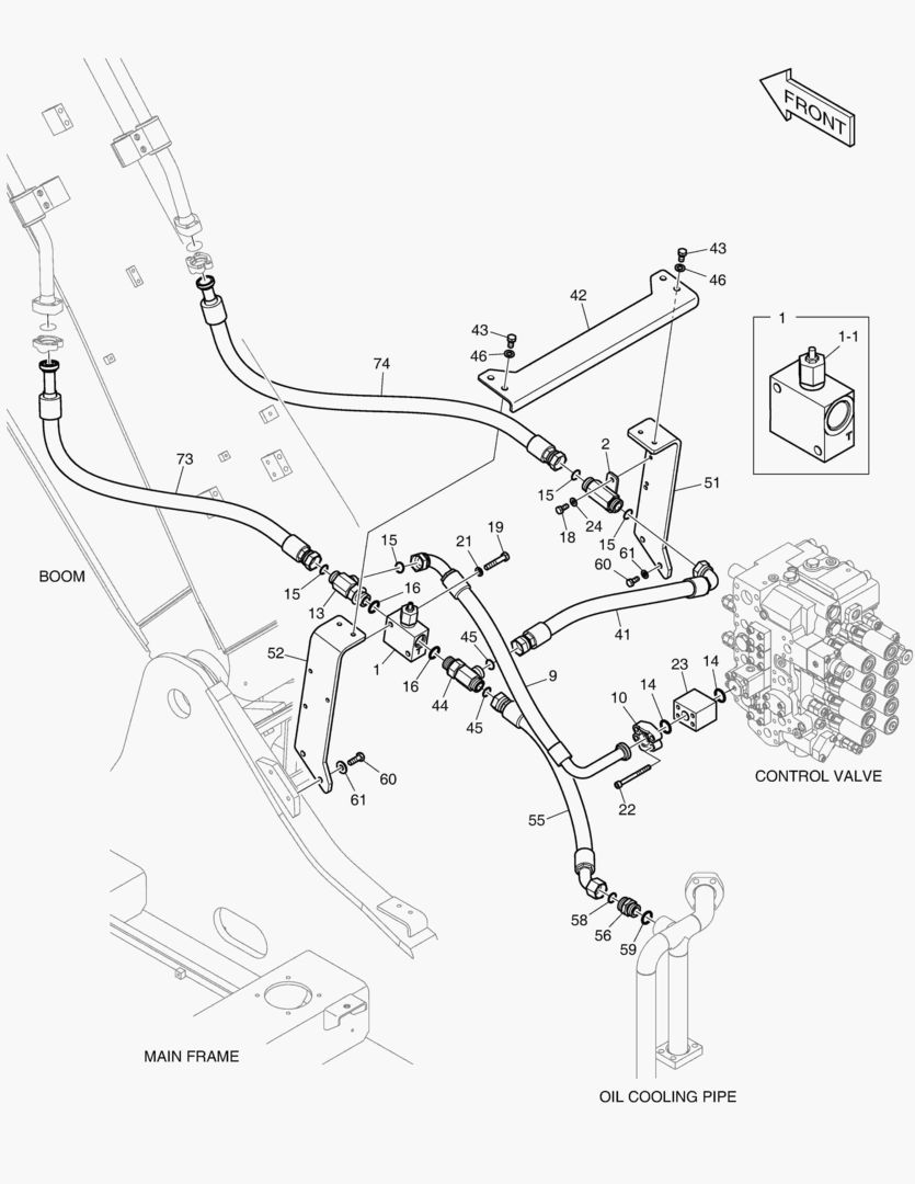 6110 MAIN PIPING - ONE WAY [17130~19556]