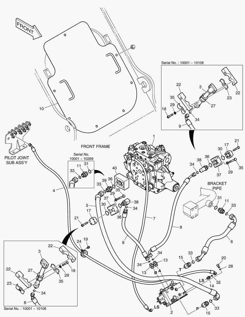 РЕКУЛИРУЮЩИЙ КЛАПАН ТРУБОПРОВОДА - 3-Й КАТУШКИ