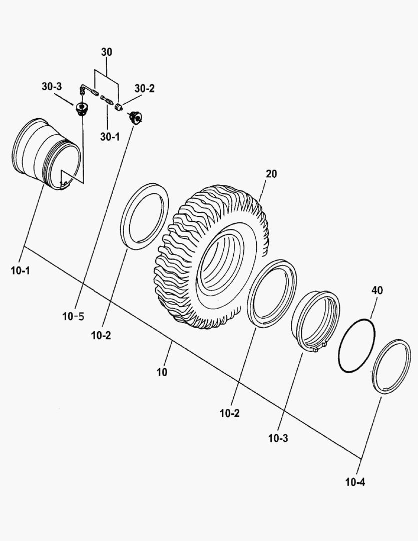 G100-2 TIRES AND RIMS