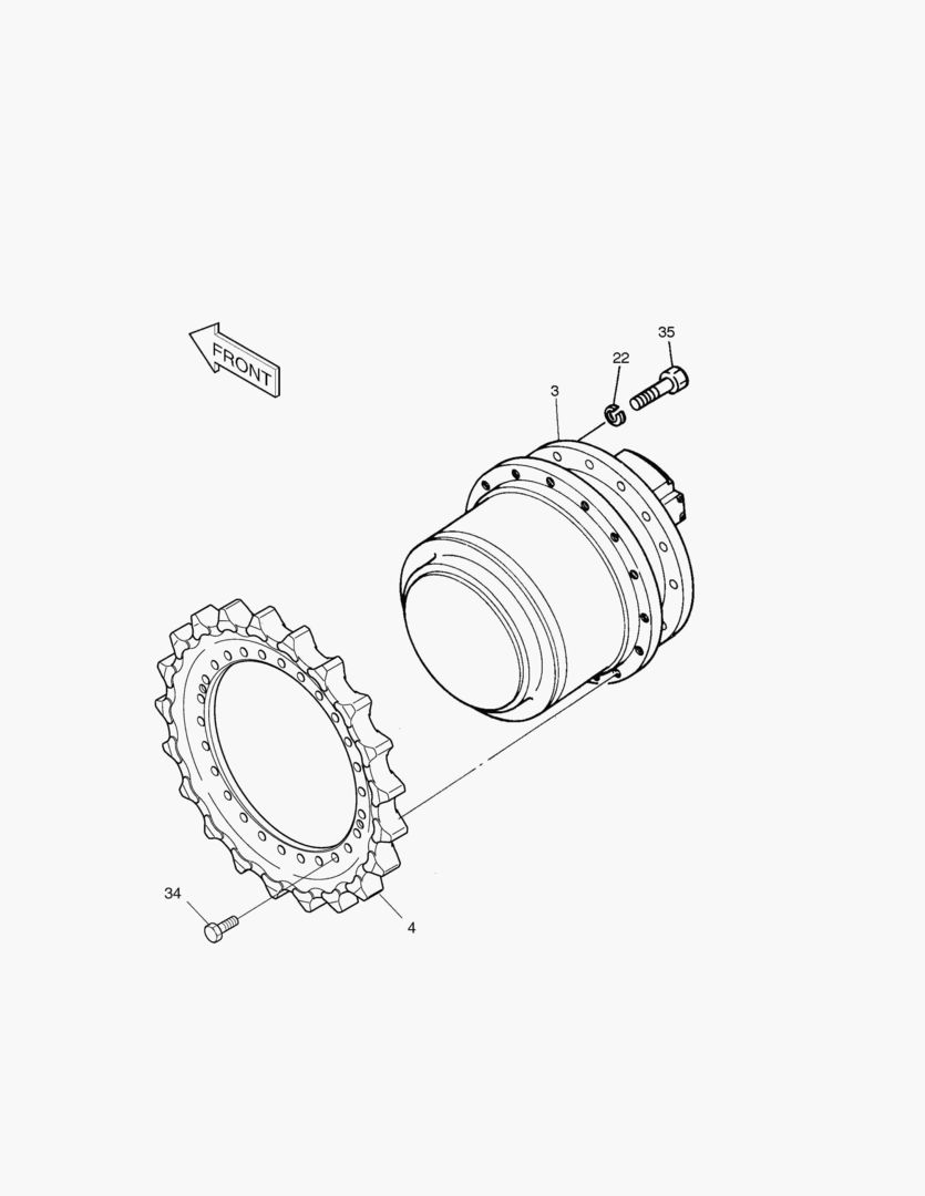 УСТРОЙСТВО ХОДА-DTD283V(ОПЦИЯ)