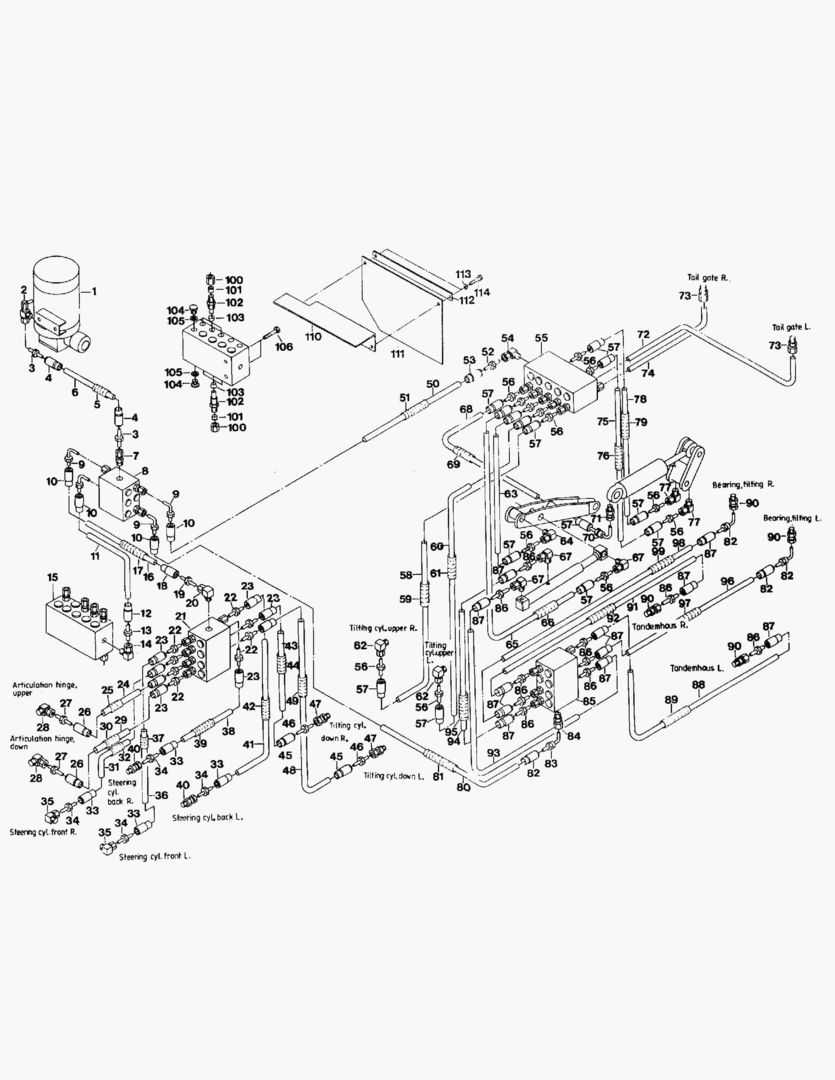G099-13 CENTRAL LUBRICATION; REAR