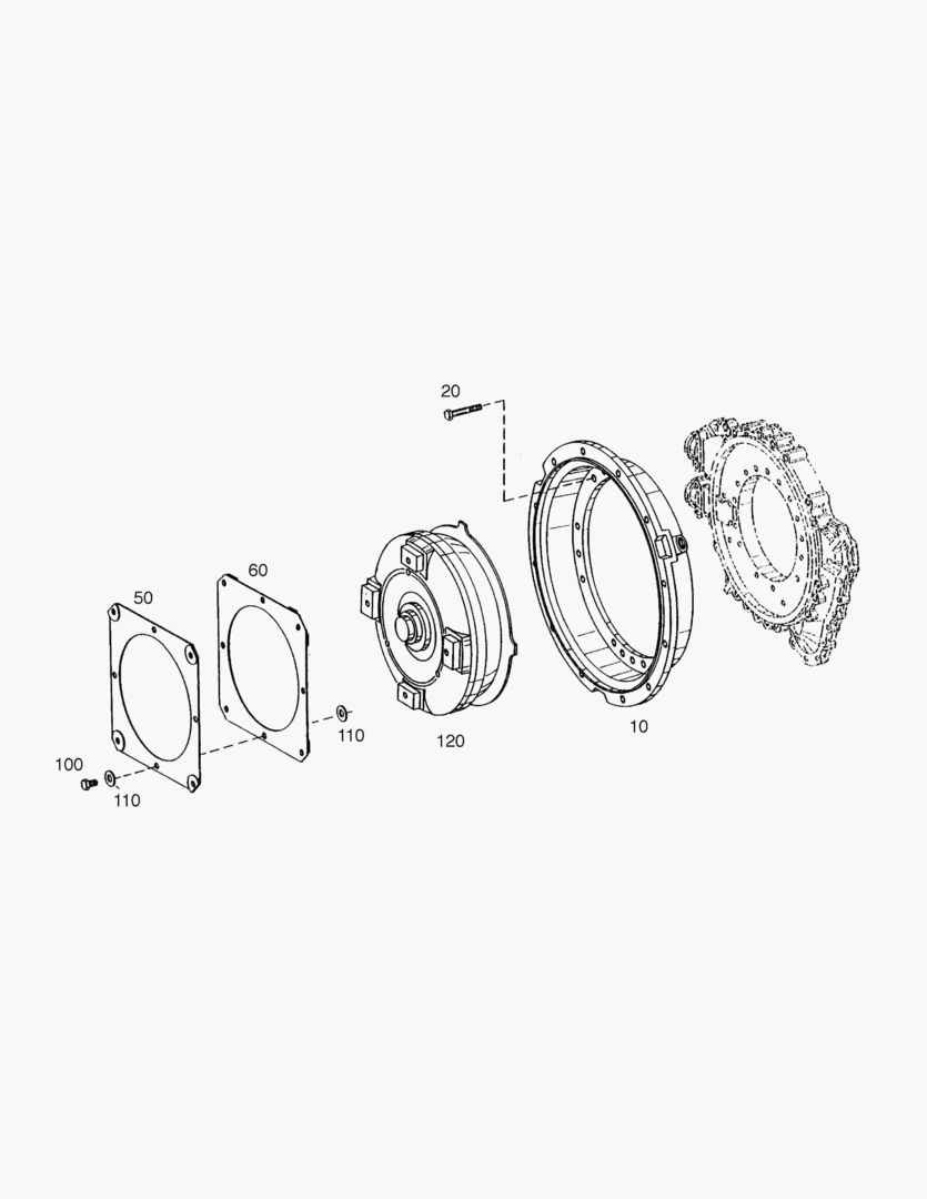 Спецтехника 3470 ENGINE CONNECT-TRANSMISSION [1021~] - главное фото
