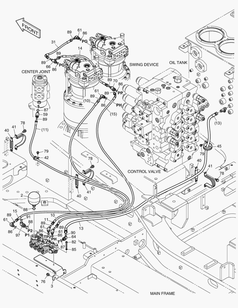 ТРУБОПРОВОД СЕРВОУПРАВЛЕНИЯ(2)