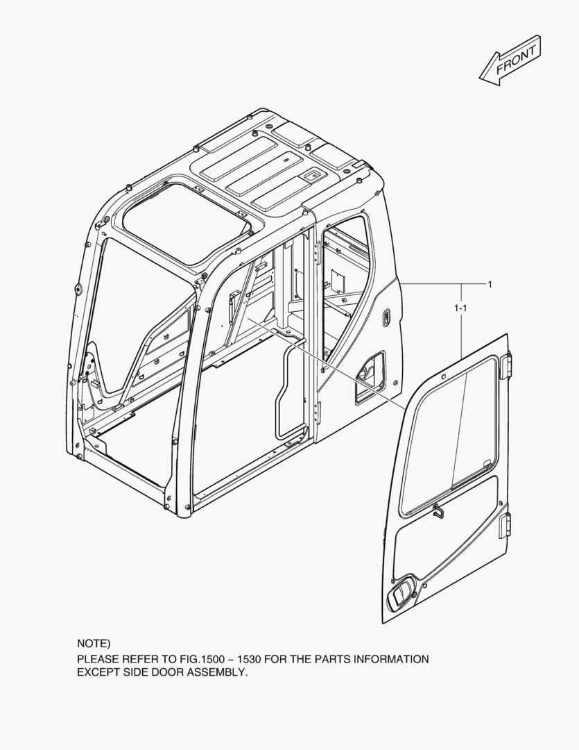 7270 CABIN - ROPS(NA)