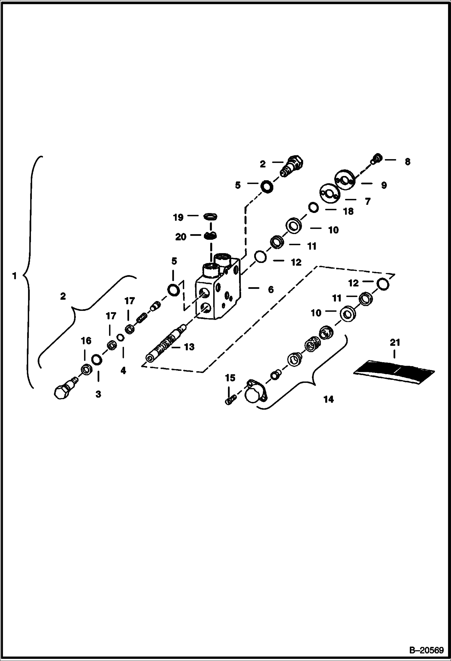 ЭКСКАВАТОР-ПОГРУЗЧИК (ОТДЕЛЕНИЕ СТАБИЛИЗАТОРА) (GRESEN) (913 370001136 И ВЫШЕ)