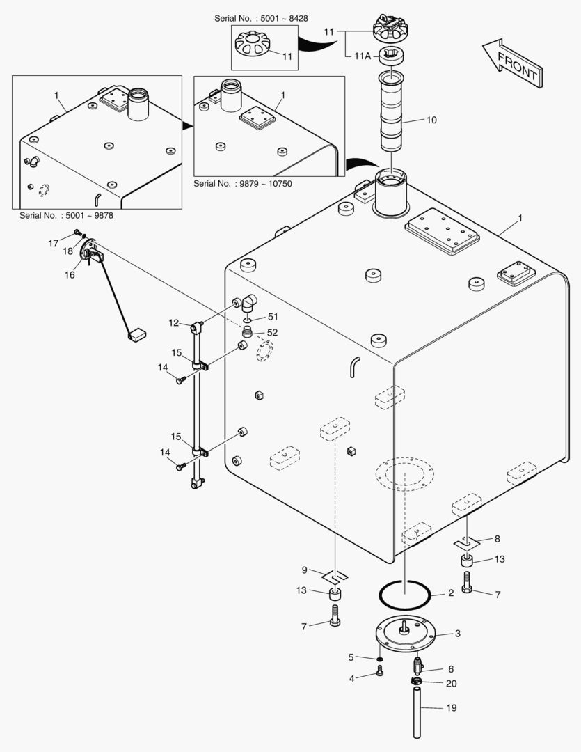 1190 FUEL TANK [5001~10876]