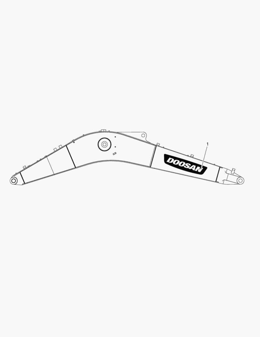 ПРЕДУПРЕЖДАЮЩАЯ ТАБЛИЧКА - СТРЕЛА 5.2 м