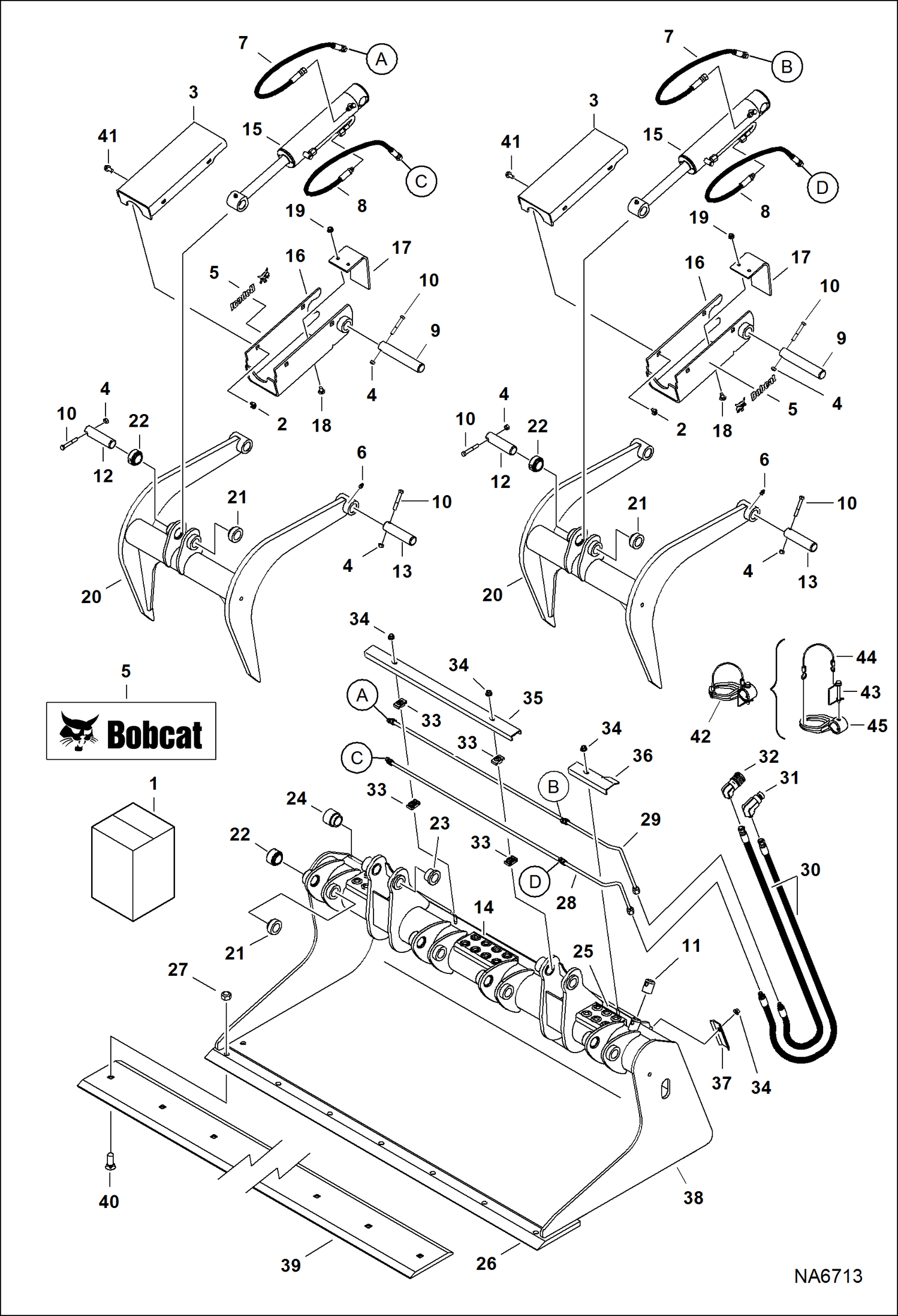 ПРОМЫШЛЕННЫЙ ГРЕЙФЕРНЫЙ КОВШ (ОДНА ТРУБКА) (62-- AF0S00676 И ВЫШЕ) (68-- AF0R02715 И ВЫШЕ) (74-- AF0H02401 И ВЫШЕ)