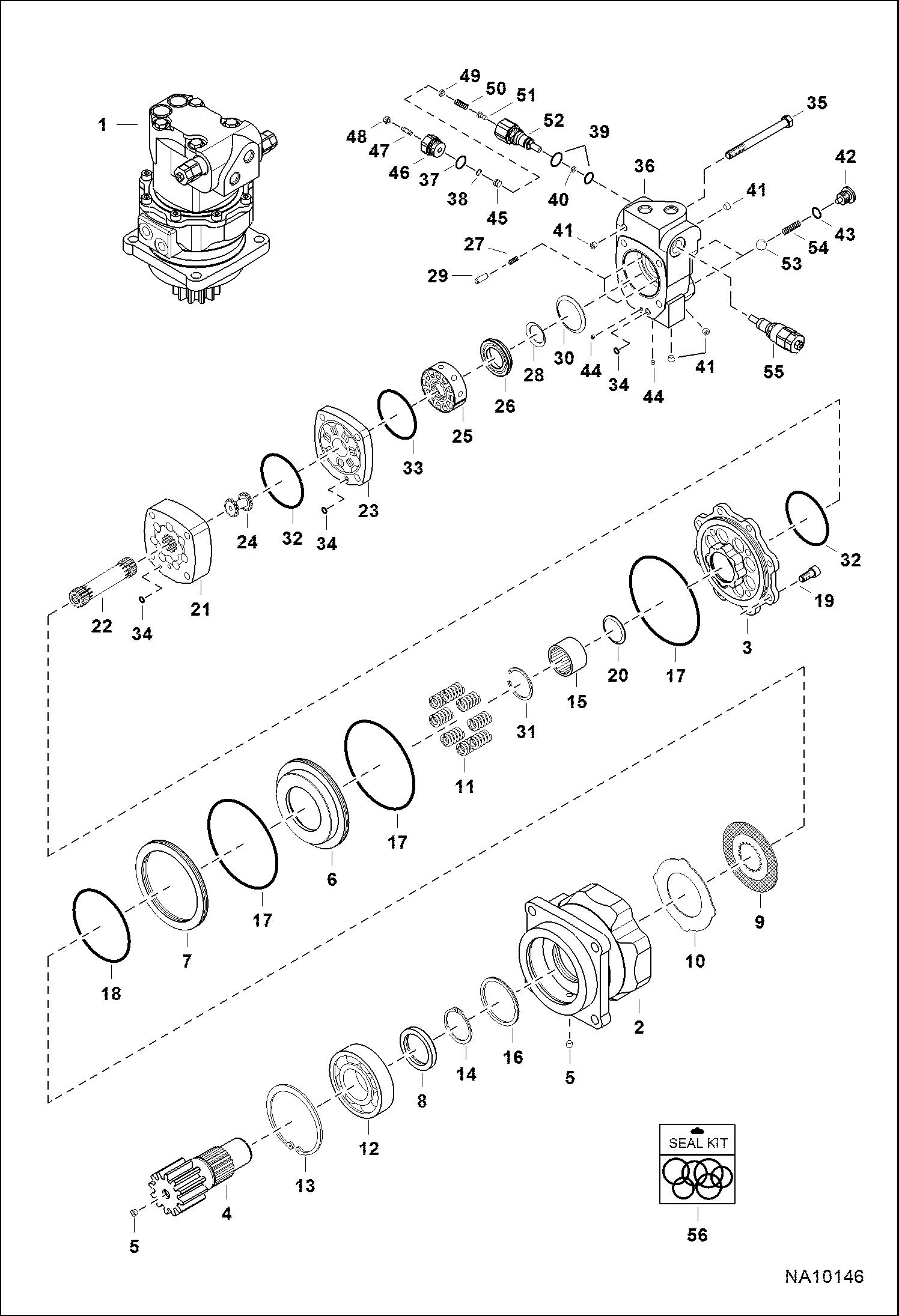 ПРИВОД ПОВОРОТНОГО МЕХАНИЗМА