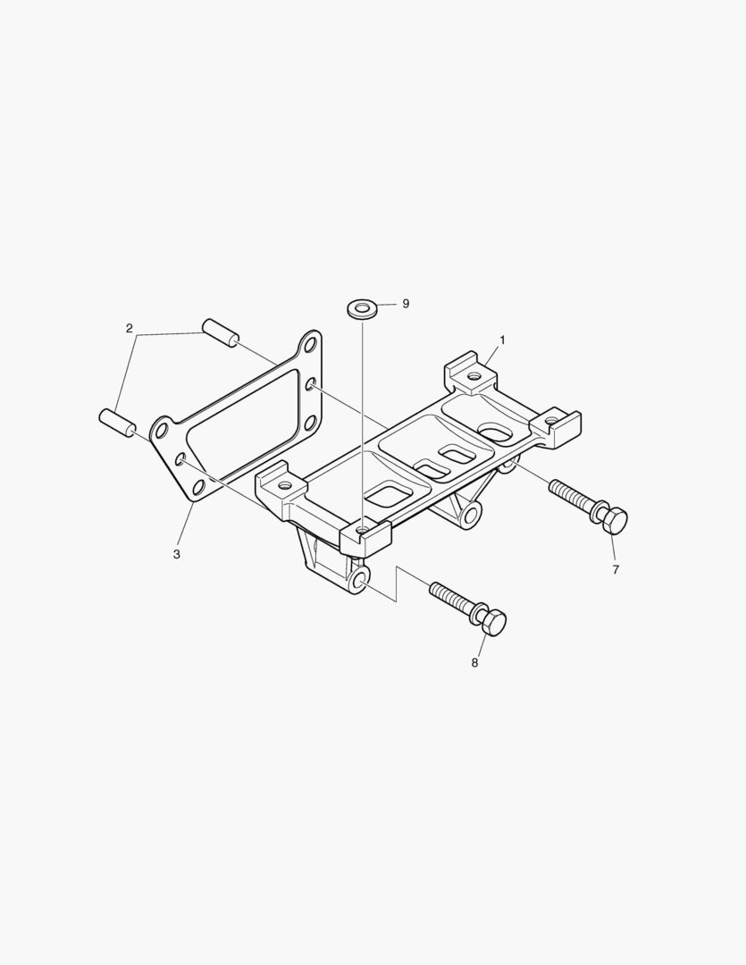310 INJECTION PUMP MOUNTING